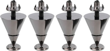 KOLCE GŁOŚNIKOWE 4SZT. MONACOR SPS-30/SC SREBRNE