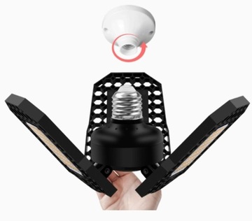 ПОТОЛОЧНЫЙ СВЕТИЛЬНИК ДЛЯ МАСТЕРСКОЙ E27 60Вт