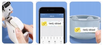 NIIMBOT Bezprzewodowa Drukarka D11 MINT Termiczna do Naklejek