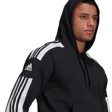 ADIDAS BLUZA MĘSKA Z KAPTUREM SQUADRA BAWEŁNA r.L