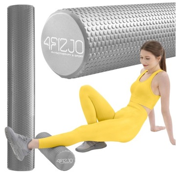 WAŁEK DO MASAŻU ROLLER FITNESS JOGA DUŻY 90 CM
