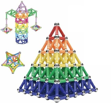 KULKI MAGNETYCZNE KLOCKI NEOCUBE XXL 11mm 152szt