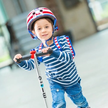 Dzwonek Micro na rower hulajnogę Red