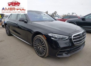 Mercedes Klasa S W223/V223 2024 Mercedes-Benz Klasa S 580 4Matic 2024 4.0l 4.0 Benzyna 496KM