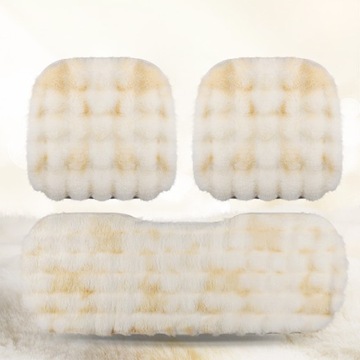 Samochód Winter Plush Zagrubiona Cieplejsza Poduszka Siedzenia