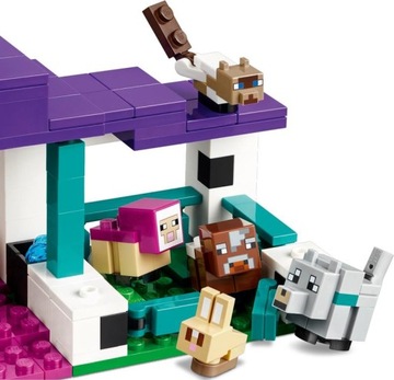 LEGO MINECRAFT 21253 ФИГУРКИ ЖИВОТНЫХ ИГРУШКИ ДЛЯ ДЕТЕЙ