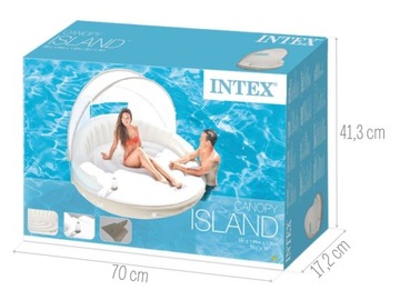 Надувной матрас для плавательного острова Intex 58292