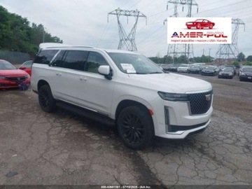 Cadillac Escalade III 2022 Cadillac Escalade ESV Premium Luxury, 2022r., 4x4, 6.2L 6.2 Benzyna 420KM