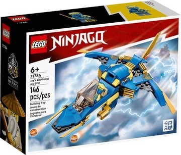 LEGO NINJAGO BLOCKS 71784 Ниндзя Сверхзвуковой реактивный самолет Джая + СУМКА LEGO