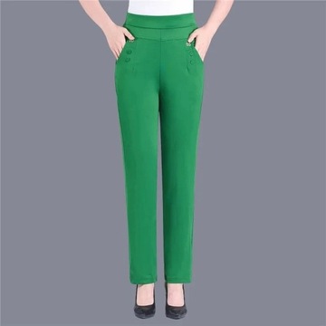 Women Thin Candy Colors Stretch Classic Pants Stra