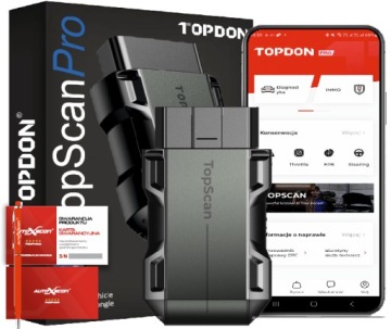 Diagnostické Rozhraní Android iOS Topdon Topscan Pro Polský Jazyk