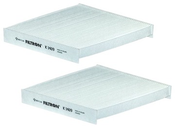 2× FILTR KABINA FILTRON K 1409