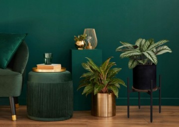 Подставка для цветов Torre Rustic loft, 40 см, черная