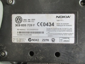 MODUL BLUETOOTH 3C0035729F VW PASSAT B6 06-14 R.