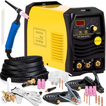 SPAWARKA INWERTOROWA INWERTER MAGNUM THF 220S AC/DC MMA TIG PULS 200A 230V