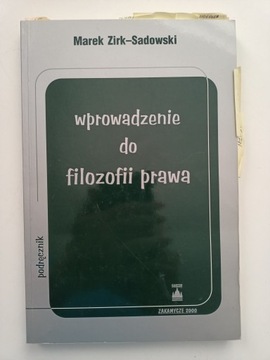 Wprowadzenie do filozofii prawa Zirk-Sadowski