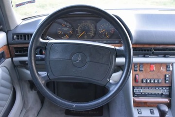 Mercedes Klasa S W140 1991 Mercedes-Benz Klasa S MERCEDES 560SEL Skory El.Regulacja Pamiec Klima Szy, zdjęcie 27
