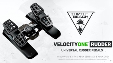 Педали руля направления Turtle Beach VelocityOne, Xbox One, Xbox Series X|S, ПК