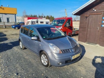 Nissan Note I 2008 Nissan Note Nissan Note 1.4 Benzyna Klima km 2008r 1.4 Benzyna 90KM, zdjęcie 1