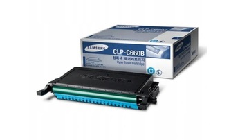Toner Samsung CLP-C660B Niebieski