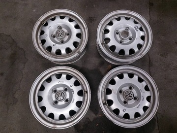 4× DISK HLINÍK VOLKSWAGEN 4.5" X 14" 4X100