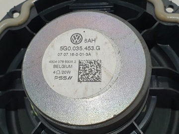 VW GOLF VII SPORTSVAN ДВЕРНОЙ ГРОМКОГОВОРИТЕЛЬ ПЕРЕДНИЙ ЗАДНИЙ ЛЕВЫЙ ПРАВЫЙ 5G0035453G ОРИГИНАЛ