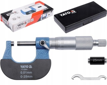 ВНЕШНИЙ НОНИУСНЫЙ МИКРОМЕТР 25-50мм YATO 72301