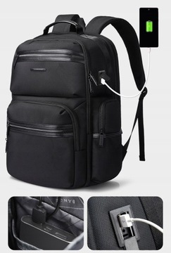 Рюкзак Bange для ноутбука 17,3 см BG-2601, USB большой емкости