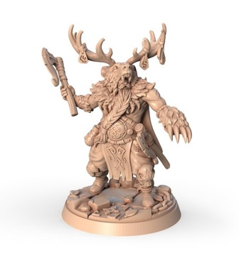 Rorik Berserk from Grove| Figurka RPG, Warhammer