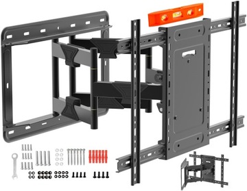Extra Mocny Uchwyt do Telewizora 65 75 80 85 86 cali Wieszak TV TEST 80kg