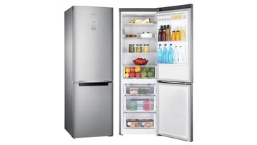 Lodówka Samsung RB33N340NSA NoFrost w kolorze srebrnym, klasa energetyczna
