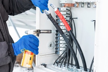 Трубка термоусадочная с клеем RCK 12,0/3,0 черная/1,2 м