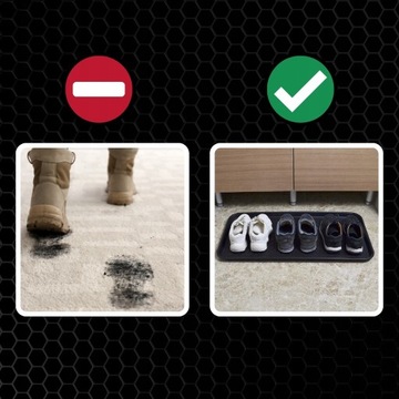 Большой коврик был накладкой для обуви для обуви сухой Universal XXL