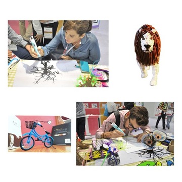 DŁUGOPIS DRUKARKA 3D PEN ZESTAW +WKŁADY 110 METRÓW