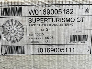 4× DISK HLINÍK OZ 8.0" X 19" 5X108 ET 27