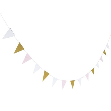 Треугольный круглый баннер 100 круглых домашних вечеринок