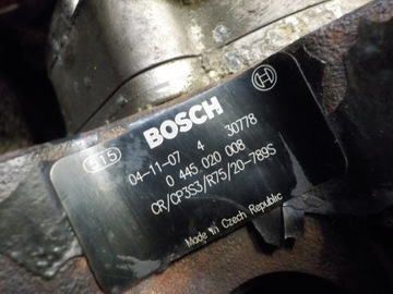 IVECO 2.3 HPI EURO 3 06R 115KM F1AE0481B ČERPADLO VSTŘIKOVAČE 0445020008