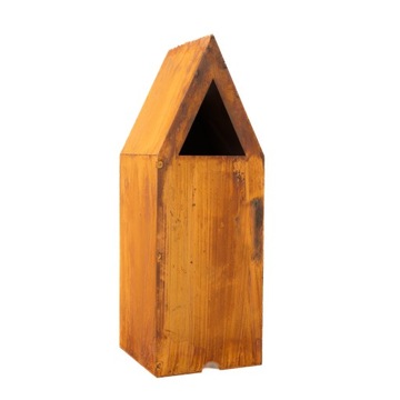 ДОМ ЛАМПЫ ДЛЯ СВЕТОДИОДНЫХ СВЕЧЕЙ ФОНАРЬ РУЧНОЙ РАБОТЫ ИЗ КОРТЕНА ЛАМПА РЖАВЬ