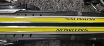 Лыжи SALOMON 24 HRS 162см + Salomon Z12