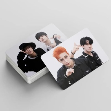 55 шт./компл. фотокарточки Kpop Stray Kids, тайм-аут, ломо-карты, фотокарточки для мальчиков