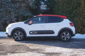 Citroen C3 III Hatchback Facelifting 1.2 PureTech 83KM 2021 Citroen C3 1rej. 2024 Tempomat Klimatyzacja auto. LED el. szyby FV23, zdjęcie 3