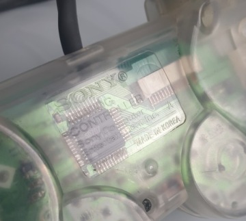 ОРИГИНАЛЬНЫЙ ПРОЗРАЧНЫЙ ПАД PS1 PSX PSone SCPH-1200 PLAYSTATION