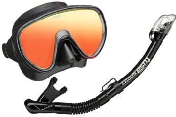 НАБОР АНТИРЕФЛЕКСНОЙ МАСКИ TUSA SERENE MIRROR для трубки и трубки