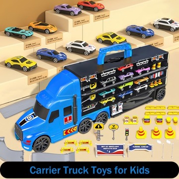 КОМПЛЕКТ TRUCK TRANSPORTER ЧЕМОДАН ДЛЯ ПРУЖИН TRUCK 10 МАШИН + AKC