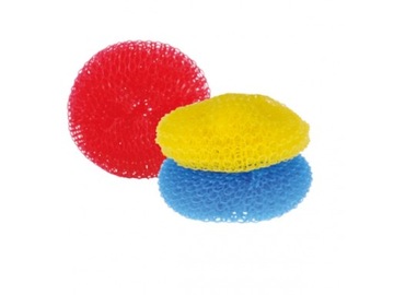 ZMYWAK DRUCIAK KUCHENNY PLASTIKOWY 3 SZTUKI 2376