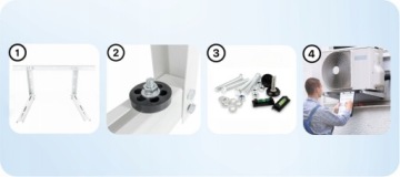 Комплект для самостоятельного монтажа воздушных кондиционеров мощностью до 3,5 кВт Медная трубка 5 м