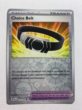 Paldea Evolved reverse 176/193 Choice Belt