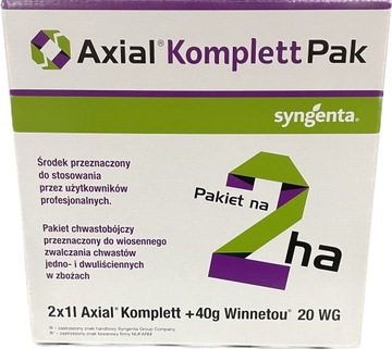 AXIAL KOMPLETT PAK (2x1L + 1x40g) Syngenta