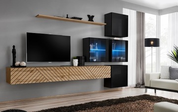 MEBLOŚCIANKA SWITCH XIX LAMEL WTSL PVC