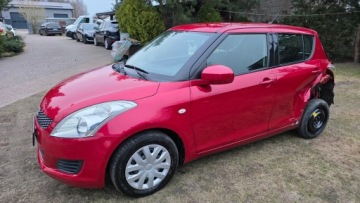 Suzuki Swift V 2011 SUZUKI SWIFT 1.2 i CLUB NAPĘD 4x4 94KM KLIMA!USZKODZONY TYŁ FAKTURA MARŻA!, zdjęcie 6